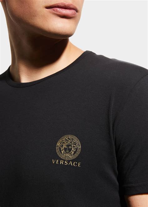 Versace Men's Medusa Logo Crewneck T